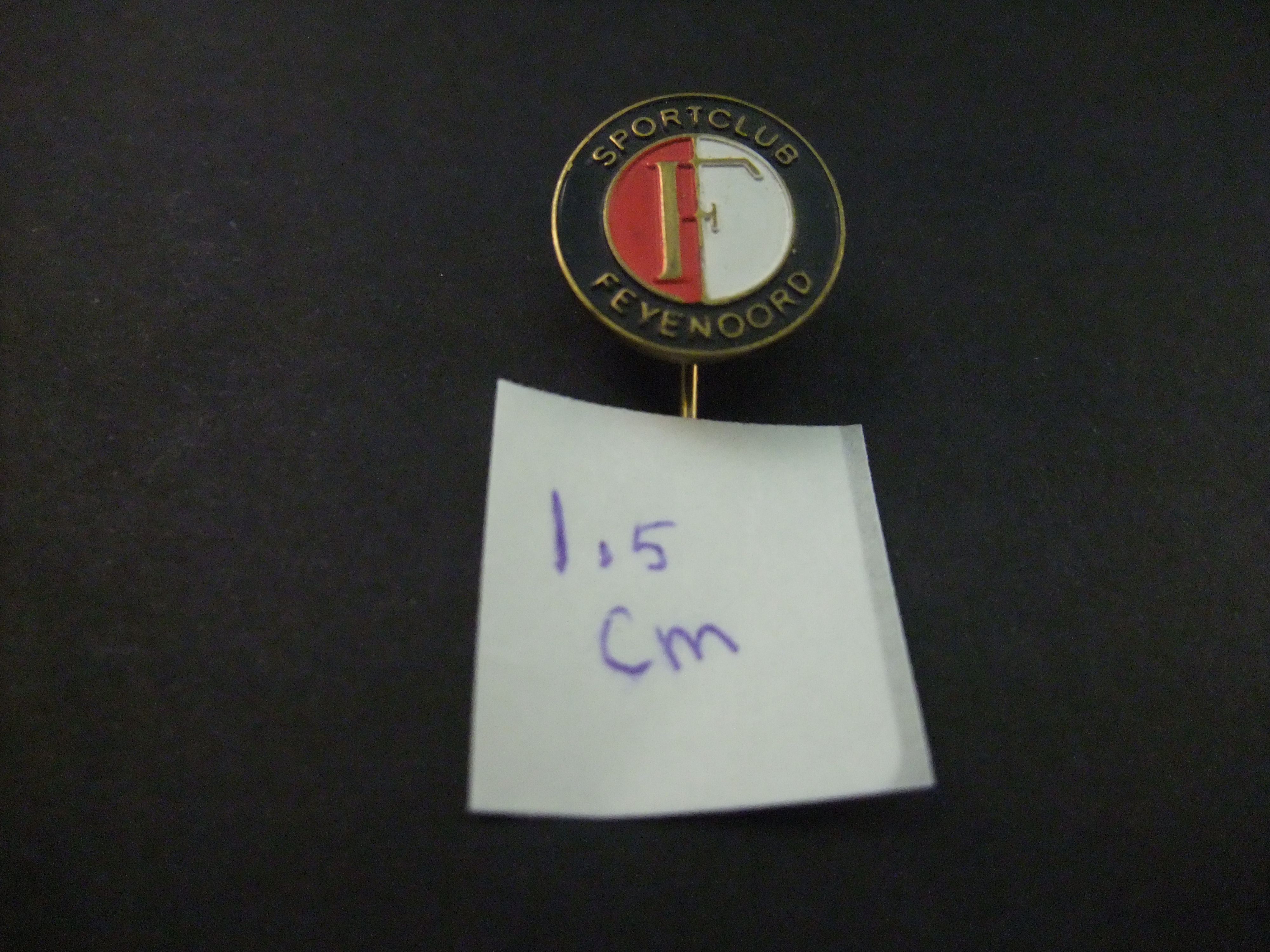 Sportclub Feyenoord Rotterdam logo 1.5 cm
